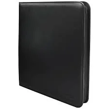 Ultra Pro Album 12 BOLSILLOS CREMALLERA BLACK