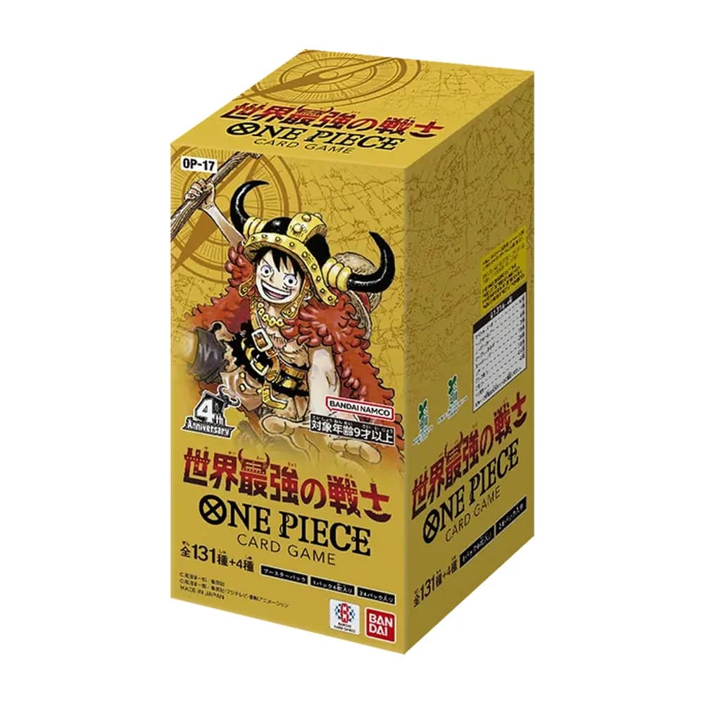 ONE PIECE Card OP-17 World's Strongest Warrior